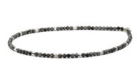 Necklace Antracite Girocolli in Semiprecious stones Pietre dure ARM15 MELODIA